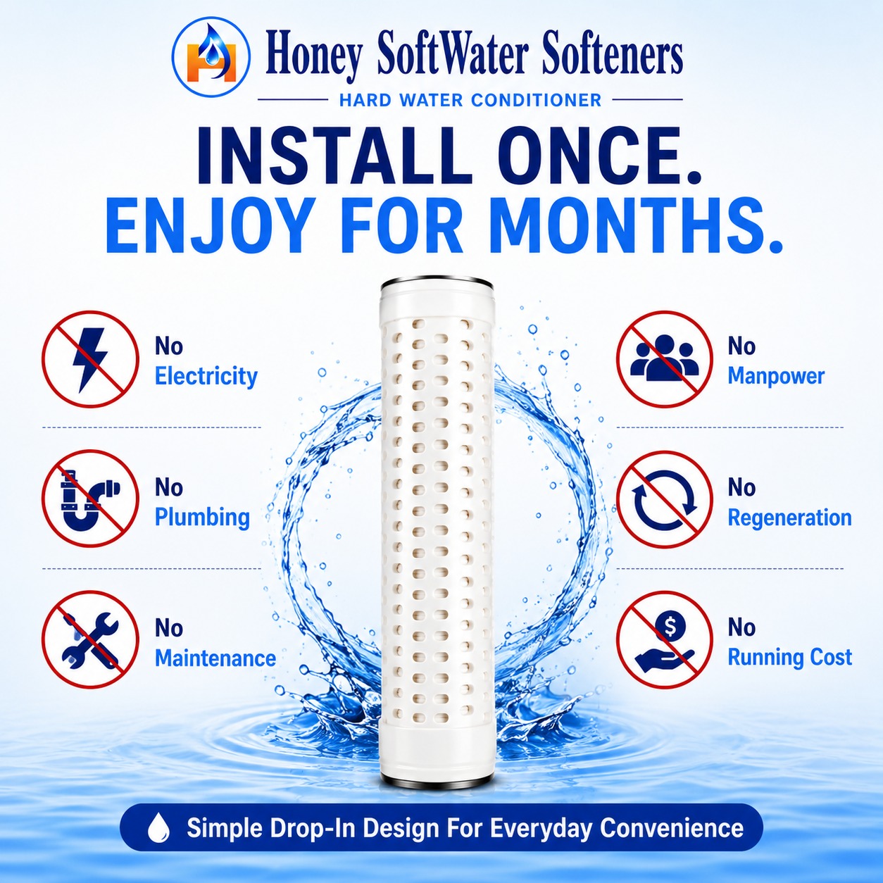 Honey Soft Water Softener Product 4